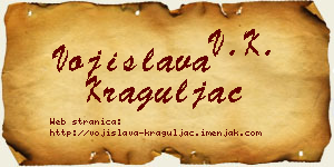 Vojislava Kraguljac vizit kartica